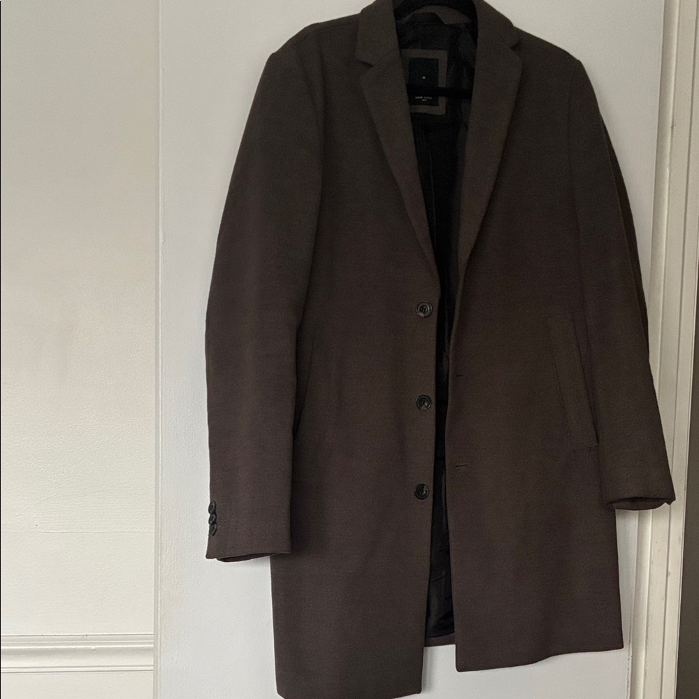 New Look Dark Brown Trench Coat